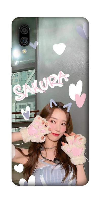 Чехол на ZTE Blade A5 (2020) Sakura - LE SSERAFIM фото 1 из 1