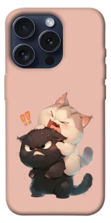 Чехол на Apple iPhone 15 Pro (6.1") Сat and cat фото 1 Чехол на Apple iPhone 15 Pro (6.1") Сat and cat фото 1 из 1