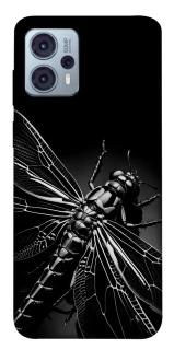Чехол на Motorola Moto G23 Black dragonfly фото 1 из 1