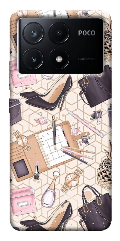Чохол на Xiaomi Poco X6 Fashion collage ver.9 фото 1 з 1