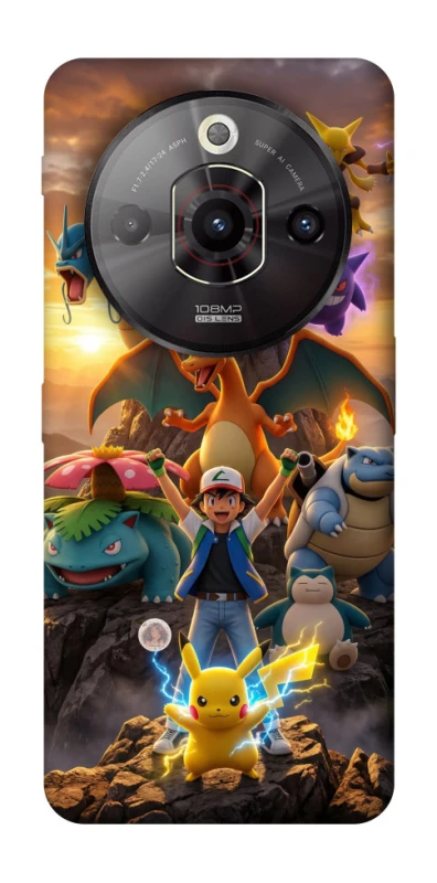 Чехол на ZTE Nubia Focus Pro Pokemon фото 1 из 1