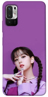 Чехол на Xiaomi Redmi Note 10 5G JISOO - BLACKPINK фото 1 из 1