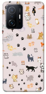 Чохол на Xiaomi 11T / 11T Pro Cat style ver.1 фото 1 з 1