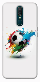 Чехол на OPPO F11 / A9 / A9X Football Ball ver3 фото 1 из 1