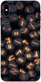 Чехол на Apple iPhone X (5.8") Огненые руны фото 1 из 1