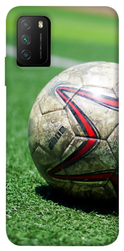 Чохол на Xiaomi Poco M3 М'яч на газоні фото 1 з 1