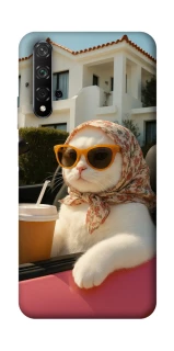 Чехол на Huawei Honor 20 / Nova 5T Stylish Cat Cruise фото 1 Чехол на Huawei Honor 20 / Nova 5T Stylish Cat Cruise фото 1 из 1
