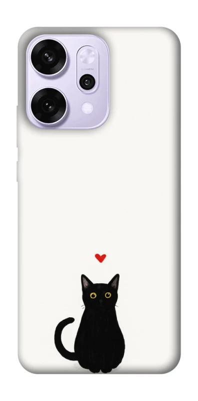 Чохол на Oppo Reno 14 Pro cat in love фото 1 Чохол на Oppo Reno 14 Pro cat in love фото 1 з 1