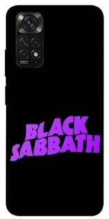 Чохол на Xiaomi Redmi Note 11 (Global) / Note 11S Black Sabbath logo ver.1 фото 1 Чохол на Xiaomi Redmi Note 11 (Global) / Note 11S Black Sabbath logo ver.1 фото 1 з 1