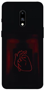 Чохол на OnePlus 7 Червоне серце фото 1 з 1