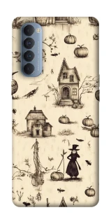 Чехол на Oppo Reno 4 Pro Halloween aesthetic ver.1 фото 1 из 1
