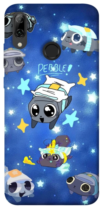 Чохол на Huawei P Smart (2019) Pebble kitten stars фото 1 з 1