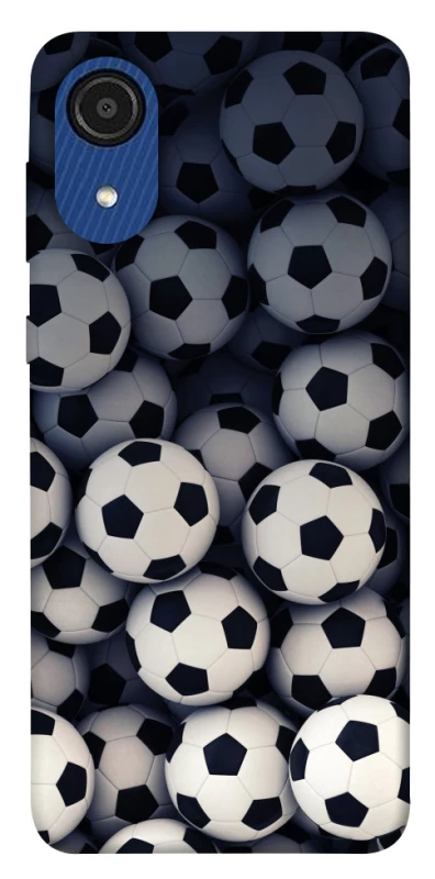 Чохол на Samsung Galaxy A03 Core Футбольні м'ячи фото 1 з 1