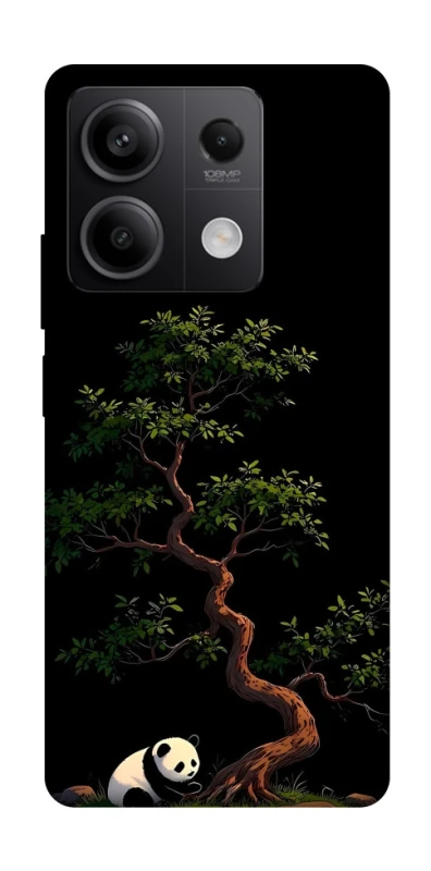 Чехол на Xiaomi Redmi Note 13 5G Panda and tree фото 1 из 1