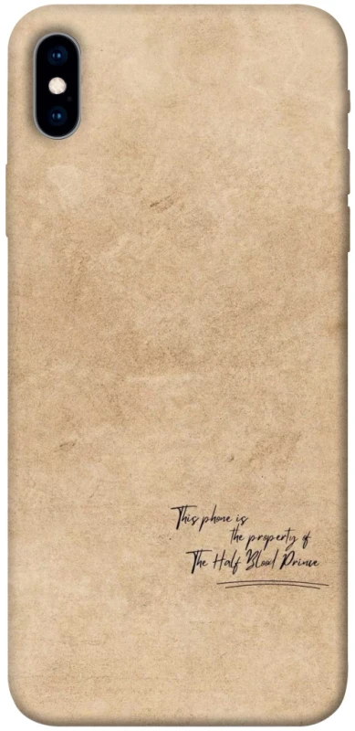 Чохол на Apple iPhone XS Max (6.5") Harry Potter Half-Blood Prince фото 1 з 1