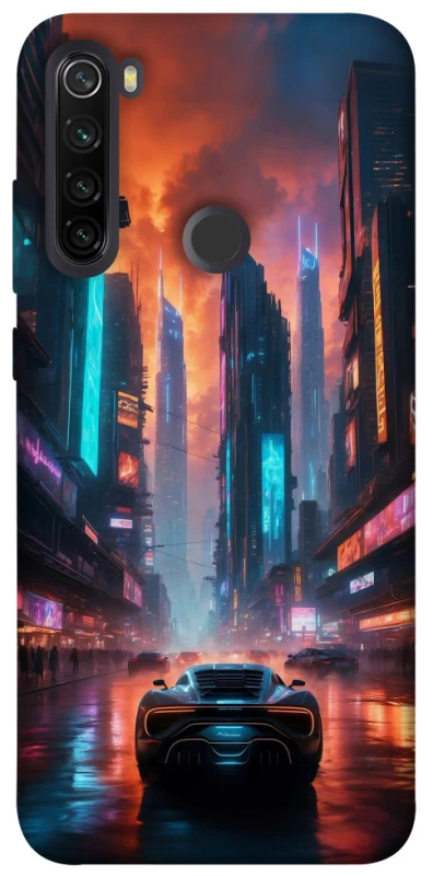 Чохол на Xiaomi Redmi Note 8T Cyber city фото 1 з 1