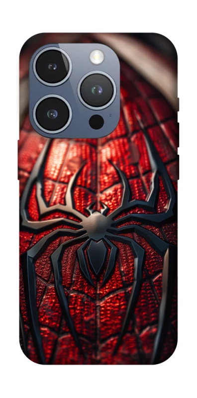 Чехол на Apple iPhone 16 Pro Spiderman costume фото 1 из 1