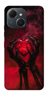 Чохол на TECNO Spark 40C Heart in the hands of a skeleton фото 1 з 1