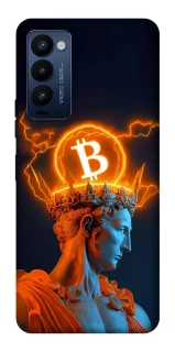 Чехол на TECNO Camon 18 Pro Bitcoin God фото 1 из 1