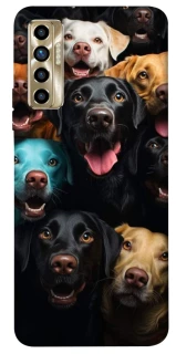 Чехол на TECNO Camon 17P Собаки фото 1 из 1