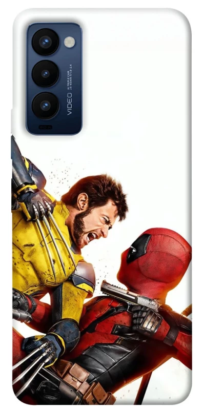 Чехол на TECNO Camon 18 Deadpool and Wolverine фото 1 из 1