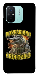 Чехол на Xiaomi Redmi 12C / Poco C55 Bombardino Crocodilo фото 1 из 1