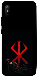 Чохол на Xiaomi Redmi 9A Berserk Red Logo фото 1 з 1