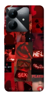 Чехол на Realme Note 60x Love collage ver.3 фото 1 из 1