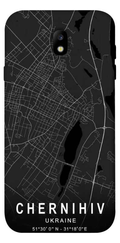 Чохол на Samsung J730 Galaxy J7 (2017) Chernihiv map фото 1 з 1