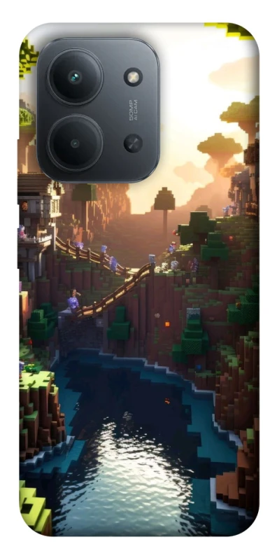 Чохол на Xiaomi Redmi 15C (EU) Minecraft sunset фото 1 з 1