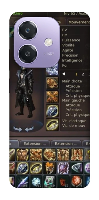 Чохол на Oppo A3 4G Character Menu ver.1 фото 1 з 1