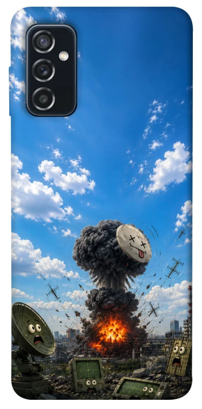 Чохол на Samsung Galaxy M52 Moscow never sleeps ver.6 фото 1 з 1
