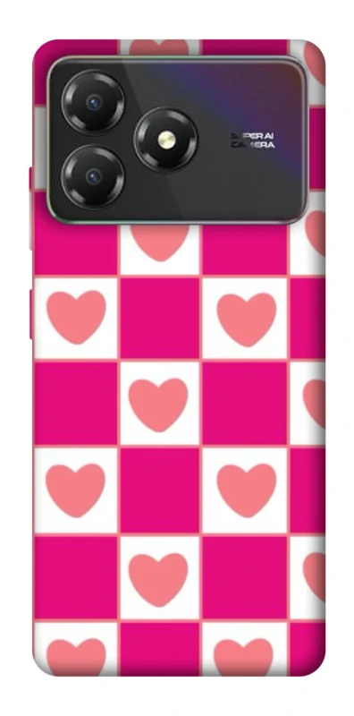 Чохол на ZTE Blade A36 Chess heart фото 1 з 1