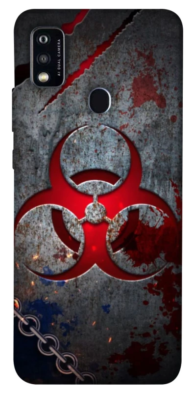 Чехол на ZTE Blade A51 Радиация v3 фото 1 из 1