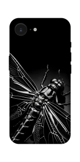 Чехол на Apple iPhone 17e (6.1") Black dragonfly фото 1 из 1