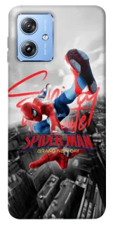 Чехол на Motorola Moto G84 Spider Man ver.1 фото 1 из 1