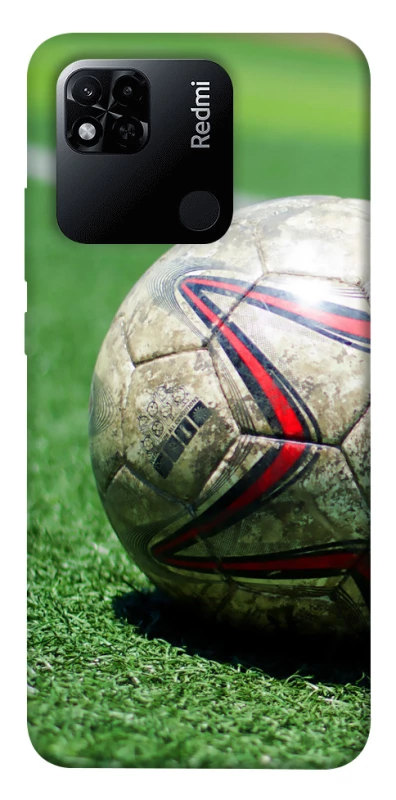 Чехол на Xiaomi Redmi 10A Мяч на газоне фото 1 из 1