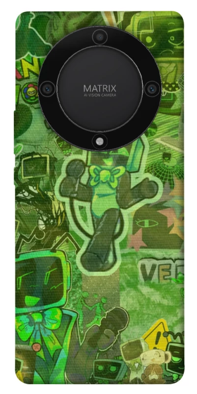 Чохол на Huawei Magic5 Lite Dandysworld tv green theme фото 1 з 1