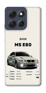 Чехол на Motorola Moto G86 BMW M5 E60 фото 1 из 1