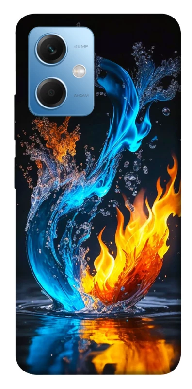 Чехол на Xiaomi Redmi Note 12 5G Water And Fire фото 1 из 1