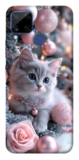 Чохол на Realme C15 Christmas Kitty фото 1 з 1