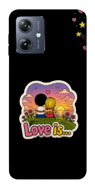 Чехол на Motorola Moto G54 Love is ver.5 фото 1 из 1