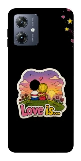 Чохол на Motorola Moto G54 Love is ver.5 фото 1 з 1