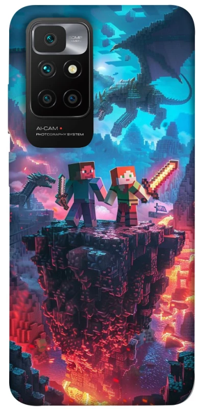 Чохол на Xiaomi Redmi 10 Minecraft v3 фото 1 з 1