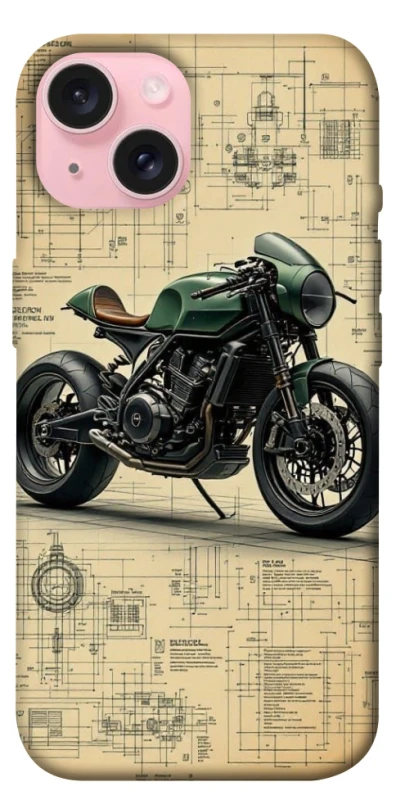 Чохол на Apple iPhone 15 (6.1") Bike model фото 1 з 1