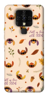 Чехол на TECNO Camon 16 SE Fall in love with Stitch фото 1 из 1