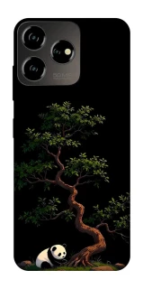 Чехол на ZTE Blade V50 Design 4G Panda and tree фото 1 из 1