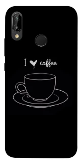 Чохол на Huawei P20 Lite Black coffee фото 1 Чохол на Huawei P20 Lite Black coffee фото 1 з 1