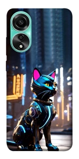Чохол на Oppo A78 4G Cyber cat фото 1 з 1