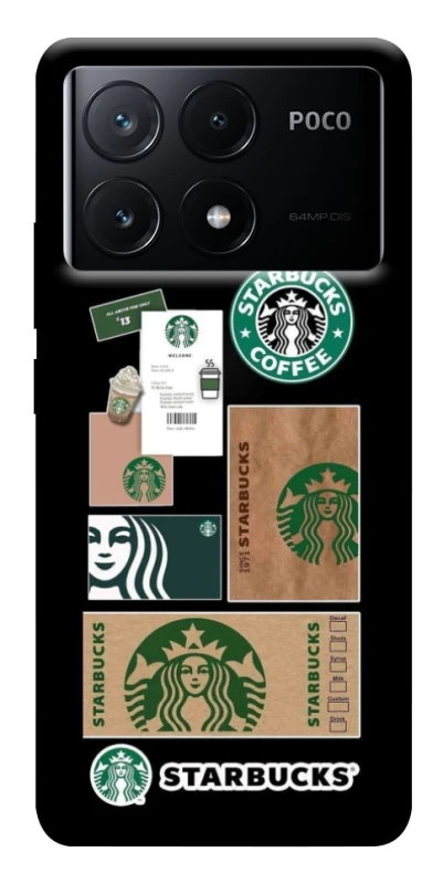 Чохол на Xiaomi Poco X6 Starbucks coffee фото 1 з 1